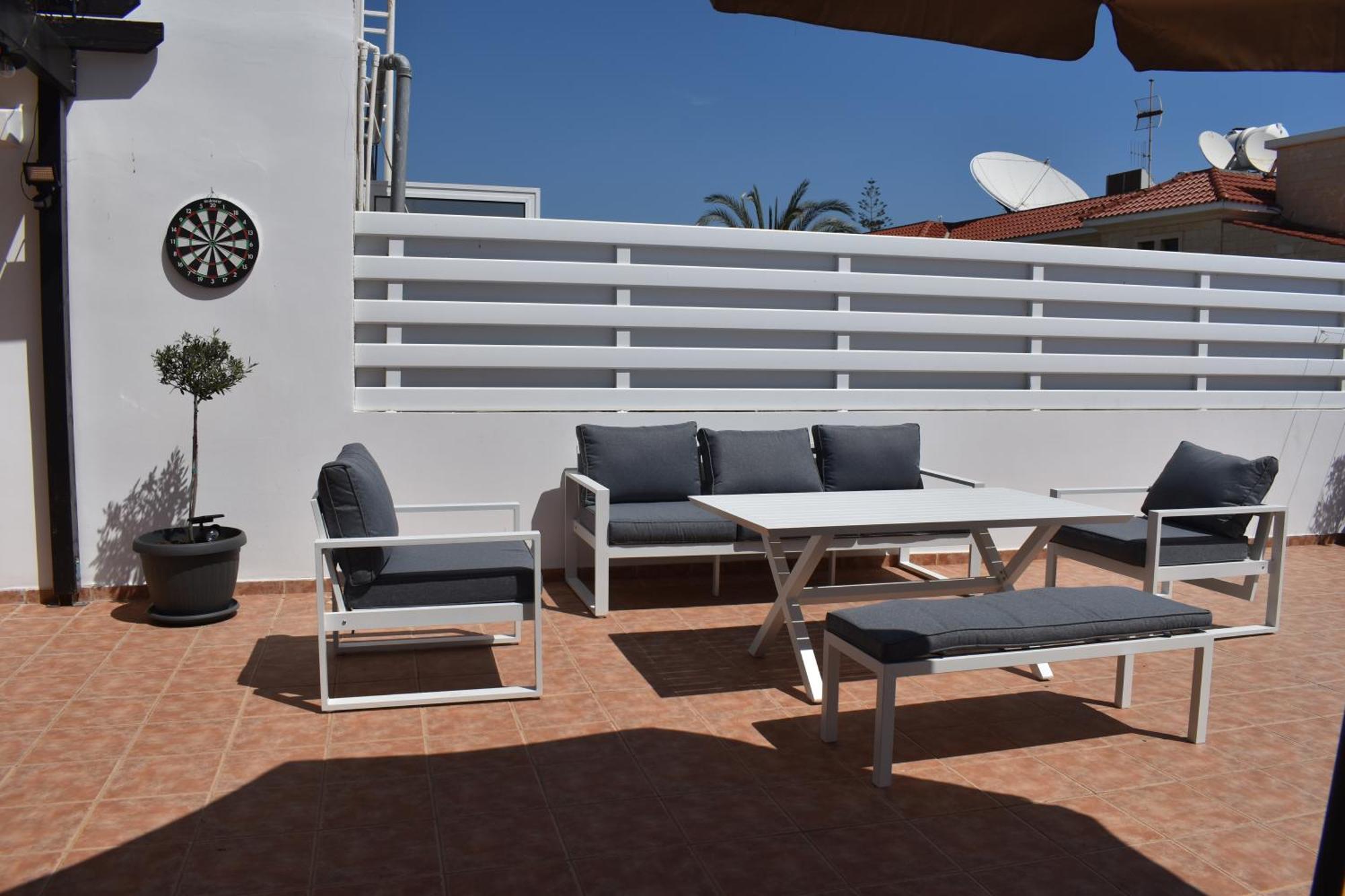 Sunny Rooftop In Ayia Napa 91Sqm Terrace Delight! エクステリア 写真